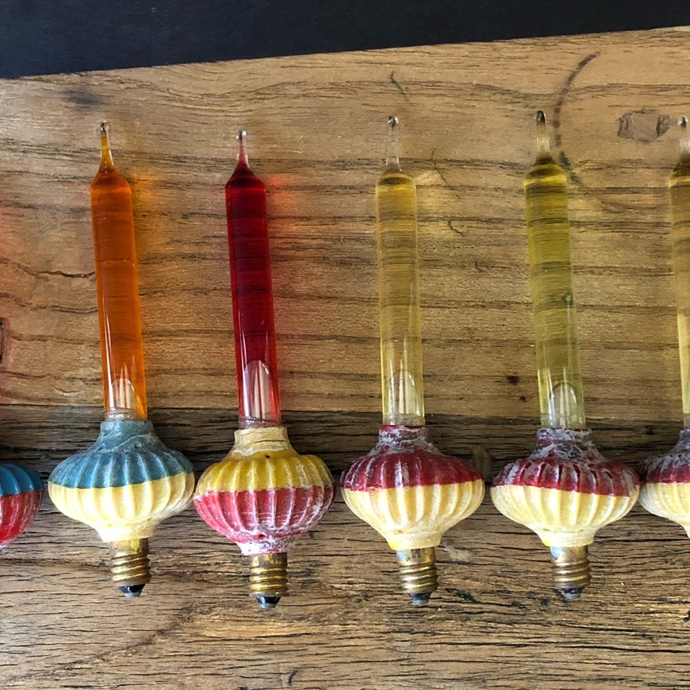 Vintage Noma Biscuit Bubble Lights Rare - Picture 10 of 12